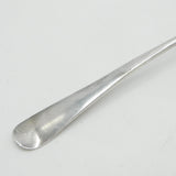 George III Sterling Silver Picture Back Table Spoon Antique 1781 London