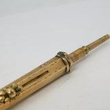 Victorian 9ct Gold Cased Combination Propelling Pencil & Pen Antique c1880s