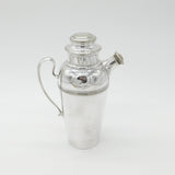 Victorian Silver Plated Two Pint Cocktail Mixer with Cork Stoppers c1890 Antique