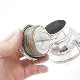 Victorian Silver Plated Two Pint Cocktail Mixer with Cork Stoppers c1890 Antique