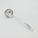 Georgian Sterling Silver Large Fiddle Pattern Soup Ladle 1804 London Antique