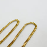 9ct Gold Albert Watch Chain Necklace 36.6cm / 14.4" Antique Art Deco c1920