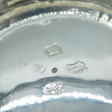 George II Sterling Silver Floral Embossed Pint Tankard Antique 1741 London