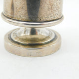George III Set of Sterling Silver Salt, Pepper, Cayenne Shakers Antique c1810