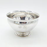 Victorian Sterling Silver Double Crested Marriage Bowl 1886 London Antique