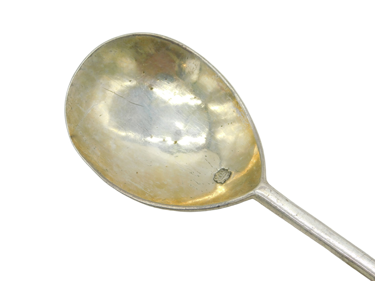 Elizabeth I Sterling Silver Fig Bowl Seal Top Spoon Antique 1579 London Affabel Partridge