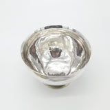 Victorian Sterling Silver Double Crested Marriage Bowl 1886 London Antique