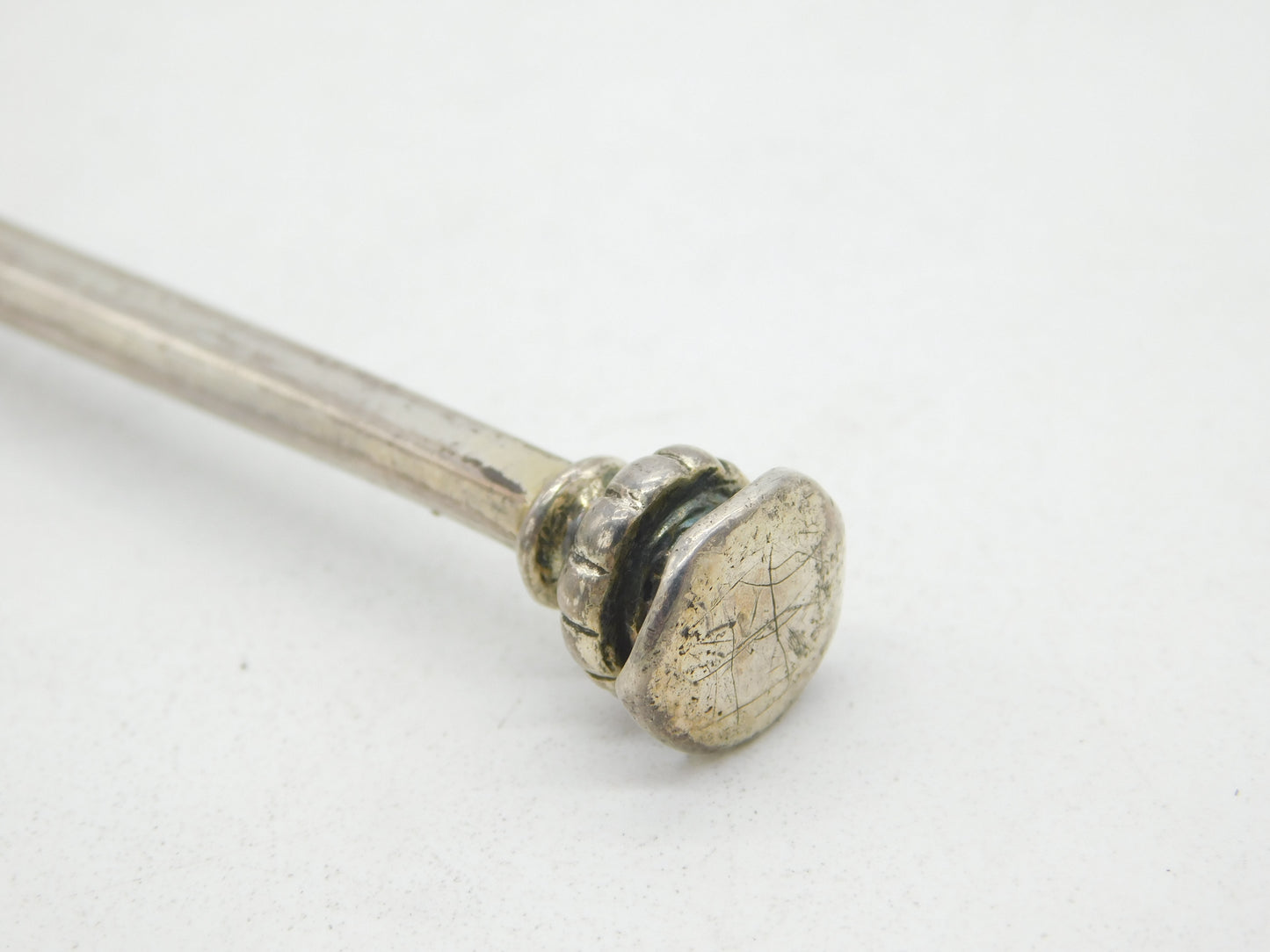 Elizabeth I Sterling Silver Fig Bowl Seal Top Spoon Antique 1579 London Affabel Partridge