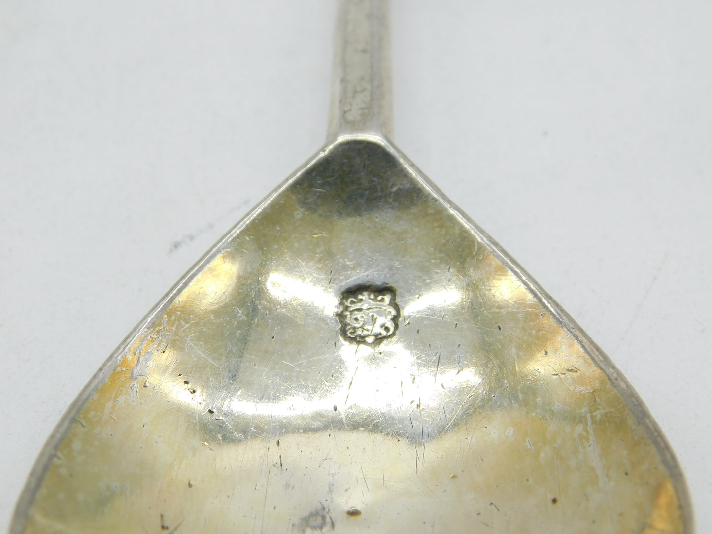 Elizabeth I Sterling Silver Fig Bowl Seal Top Spoon Antique 1579 London Affabel Partridge