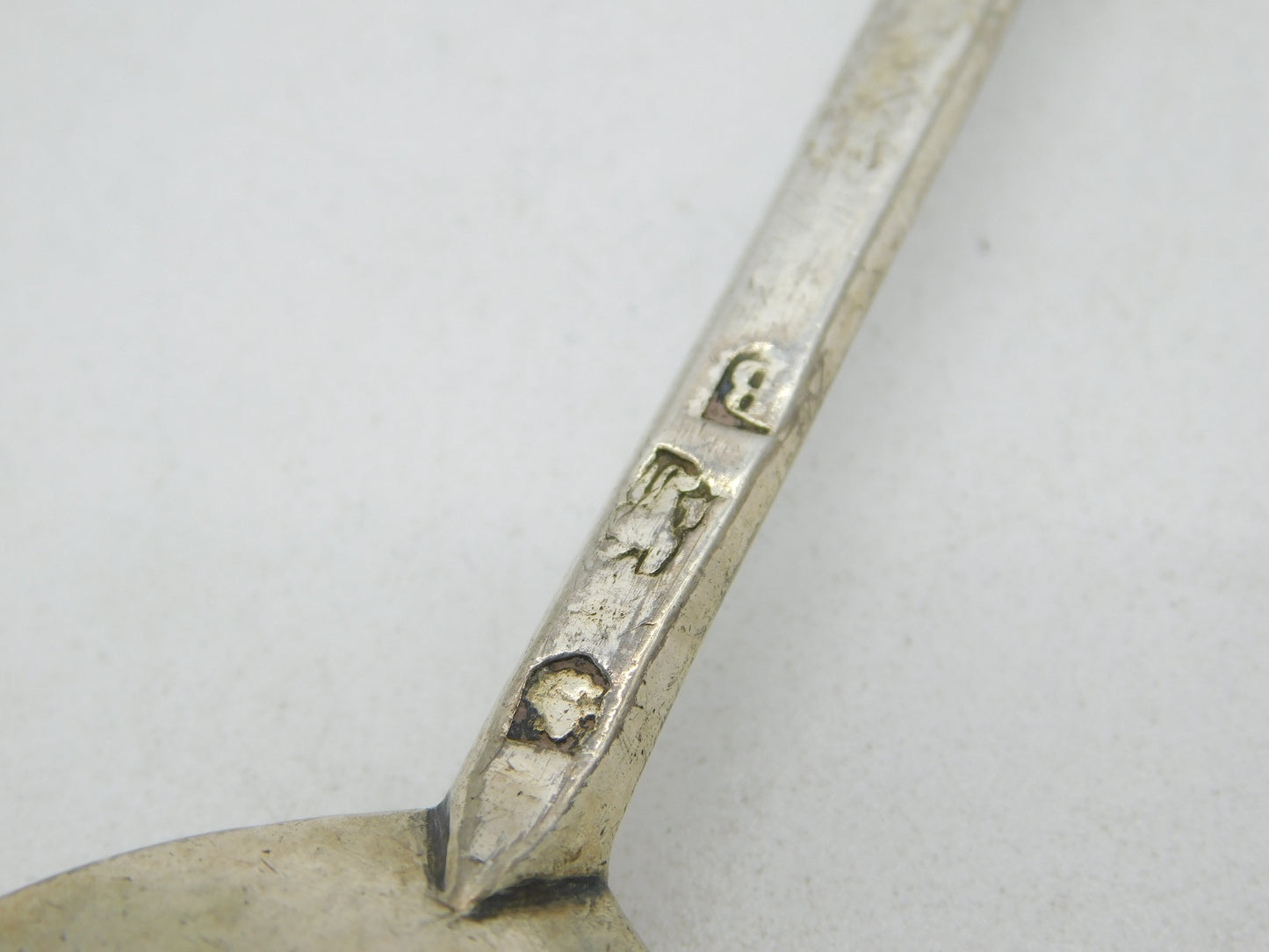 Elizabeth I Sterling Silver Fig Bowl Seal Top Spoon Antique 1579 London Affabel Partridge