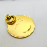 9ct Yellow Gold & Enamel Blyth Sporting Fob Medal 1937 Birmingham Antique