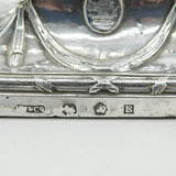 George III Sterling Silver Lion Mask Column Candlestick Antique 1776 Sheffield