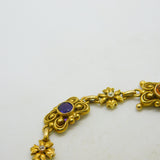 Victorian 18ct Gold Acrostic Bracelet Ruby, Diamond, Sapphire Antique c1880
