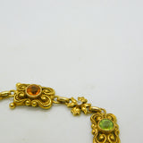 Victorian 18ct Gold Acrostic Bracelet Ruby, Diamond, Sapphire Antique c1880
