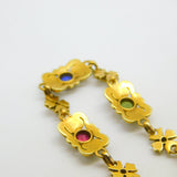Victorian 18ct Gold Acrostic Bracelet Ruby, Diamond, Sapphire Antique c1880