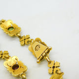 Victorian 18ct Gold Acrostic Bracelet Ruby, Diamond, Sapphire Antique c1880