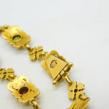 Victorian 18ct Gold Acrostic Bracelet Ruby, Diamond, Sapphire Antique c1880