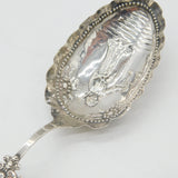 Victorian Dutch Sterling Silver Maiden Form Tea Caddy Spoon c1860 Antique