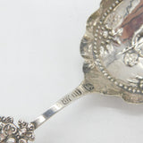 Victorian Dutch Sterling Silver Maiden Form Tea Caddy Spoon c1860 Antique