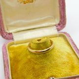 9ct Yellow Gold Essential Wedding Band Ring 1948 Birmingham Vintage