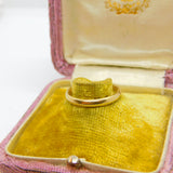 9ct Yellow Gold Essential Wedding Band Ring 1948 Birmingham Vintage