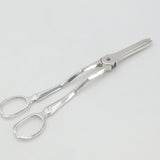 Victorian Sterling Silver Pair of Grape Scissors Antique 1848 Sheffield