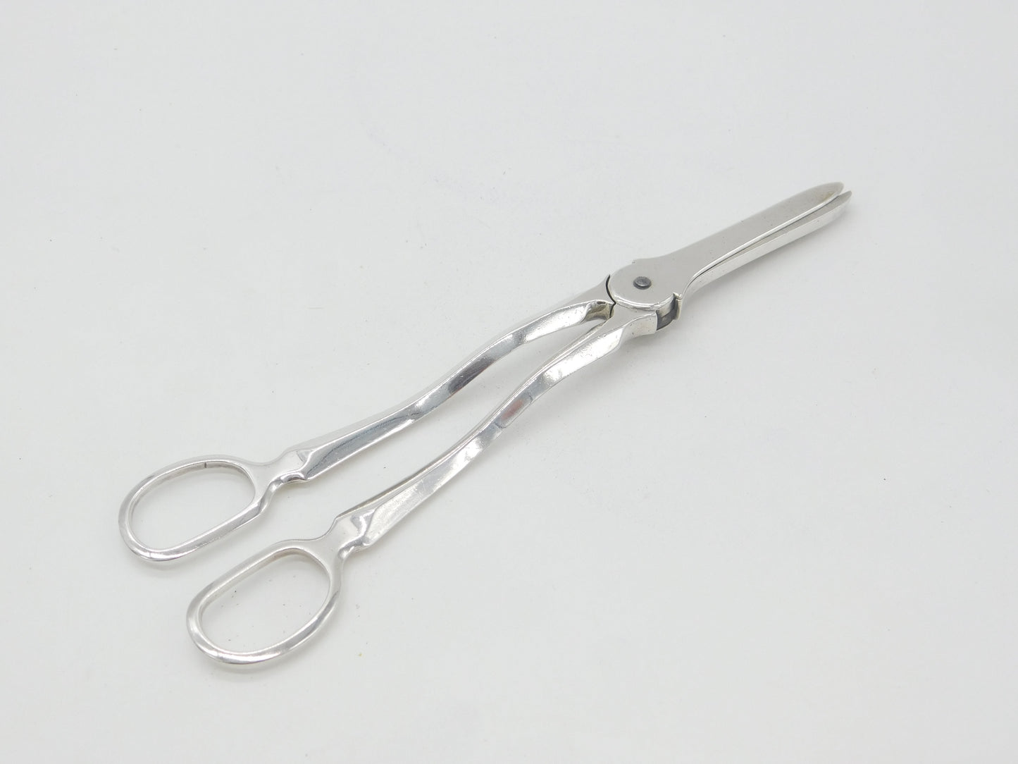 Victorian Sterling Silver Pair of Grape Scissors Antique 1848 Sheffield