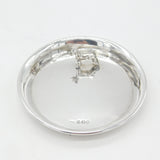 Victorian Sterling Silver Terrier Dog Smoking Ashtray Antique 1901 London