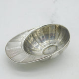 Edwardian Sterling Silver Novelty Jockey Cap Tea Caddy Spoon Antique Sheffield