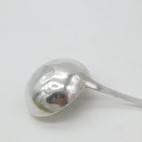 Irish Georgian Sterling Silver Crested Sauce Ladle 1803 Dublin John Power