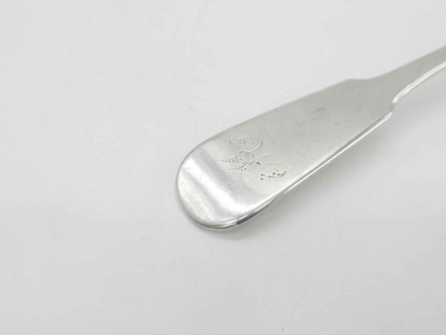 Heron of Greencock Scottish Provincial Sterling Silver Table Spoon 1823 Glasgow