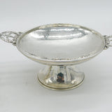 A.E Jones Pair of Sterling Silver Arts & Crafts Tazzas Antique 1919 Birmingham