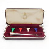 Dunhill Boxed Sterling Silver & Changeable Bakelite Cigarette Holder Vintage