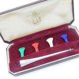 Dunhill Boxed Sterling Silver & Changeable Bakelite Cigarette Holder Vintage