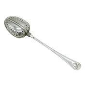 Victorian Sterling Silver 'Teaette' Tea Strainer Spoon Antique 1892 London