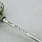 Victorian Sterling Silver 'Teaette' Tea Strainer Spoon Antique 1892 London