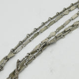 Victorian Sterling Silver Art Nouveau Sewing Chatelaine Antique 1889 London