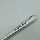 Boxed Sterling Silver & Colourful Enamel Teddy Bear Christening Spoon Vintage