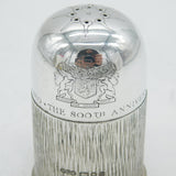 Gerald Benney Sterling Silver 'Guild of Pepperers' Pepper Shaker Vintage London