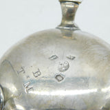 George II Sterling Silver Paw Foot Salt Cellar Antique 1750 London