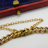 Victorian 9ct Rose Gold Graduating Turquoise & Seed Pearl Bracelet c1880 Antique