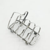 Edwardian Sterling Silver Heart Shaped Toast Rack Antique 1910 Birmingham