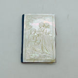 19th Century French Carved Mother of Pearl Aide Memoire Palais Royale