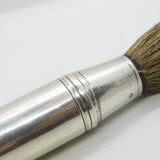 George IV Sterling Silver Travelling Shaving Brush Antique 1825 London