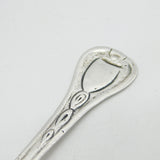 17th Century Continental Sterling Silver Provincial Trefid Spoon Antique c1680s