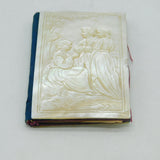 19th Century French Carved Mother of Pearl Aide Memoire Palais Royale