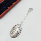 17th Century Continental Sterling Silver Provincial Trefid Spoon Antique c1680s
