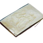 19th Century French Carved Mother of Pearl Aide Memoire Palais Royale