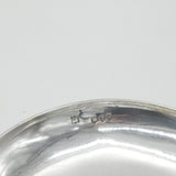 Victorian Sterling Silver Teacup & Saucer 1891 London Antique Edward Hutton
