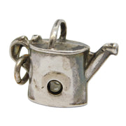 Victorian Sterling Silver Warrenpoint Stanhope Watering Can Charm Antique